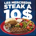 Steak 10$ mercredi