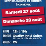 Journées d'embauche à Val d'Or